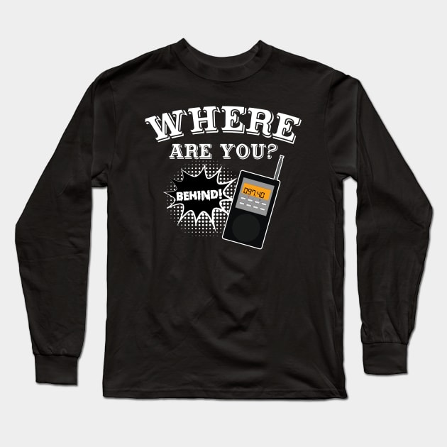 Phasmophobia: Where are you? Long Sleeve T-Shirt by rospon